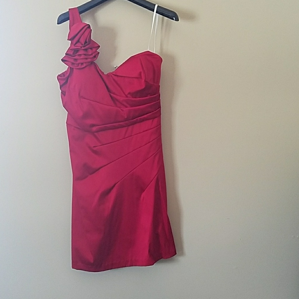 One-Shoulder Cocktail Dress